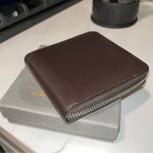 Everlane Zip Around Leather Wallet (unisex)